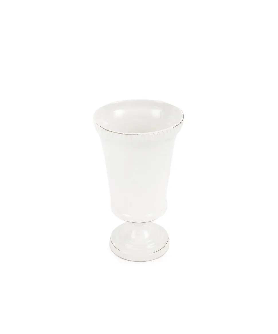 Flora Ceramic Urn Vase in Medium