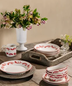 Flora Ceramic Urn Vase in Medium