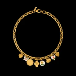 Floral Charm Necklace