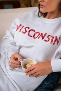 Floral Letter Sweatshirt