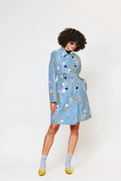 Floral Raincoat