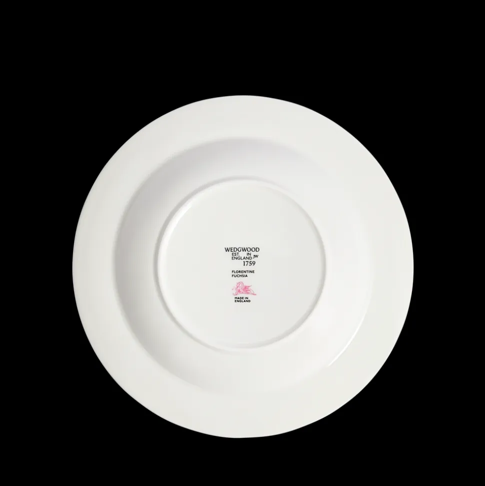 Florentine Fuchsia Rim Soup