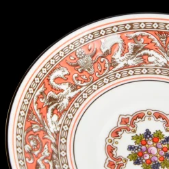 Florentine Salmon Teacup Saucer