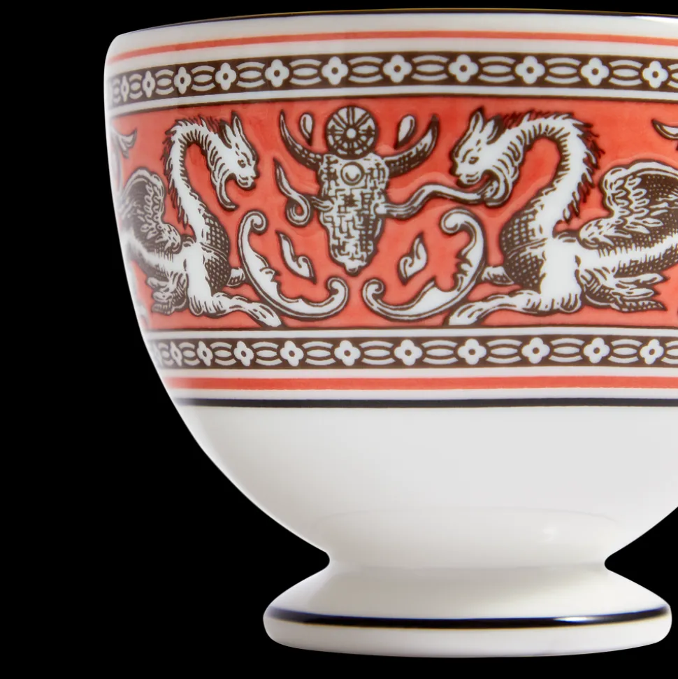 Florentine Salmon Teacup Saucer