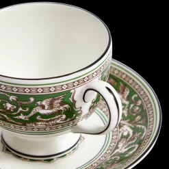 Florentine Verde Teacup Saucer