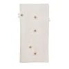 Florette Napkin in White & Natural, Set of 4