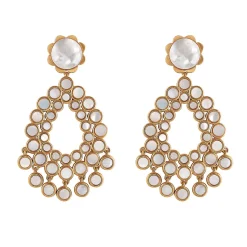Flower Chandelier Earring
