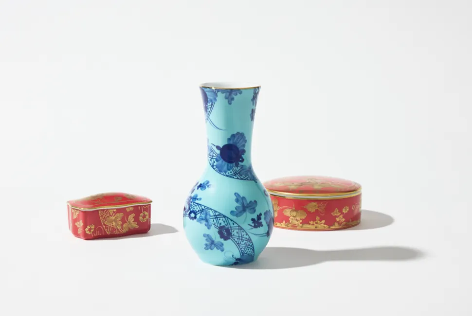 Flower Vase in Iris