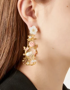 Flower Whirl Earrings