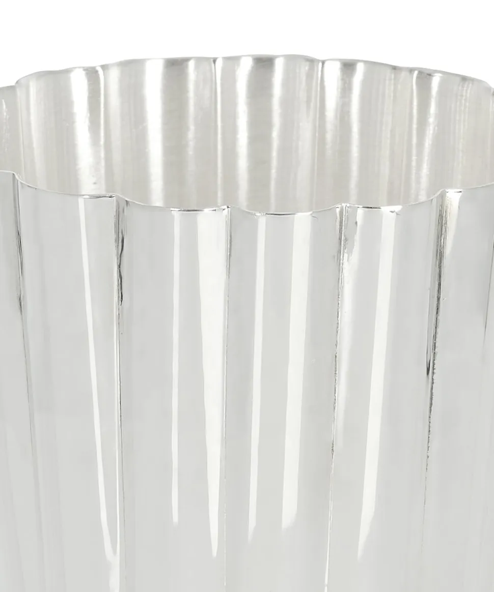 Fluted Julep Cup in Silver