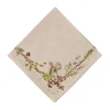 Forest Walk Café Au Lait Napkin with Animals