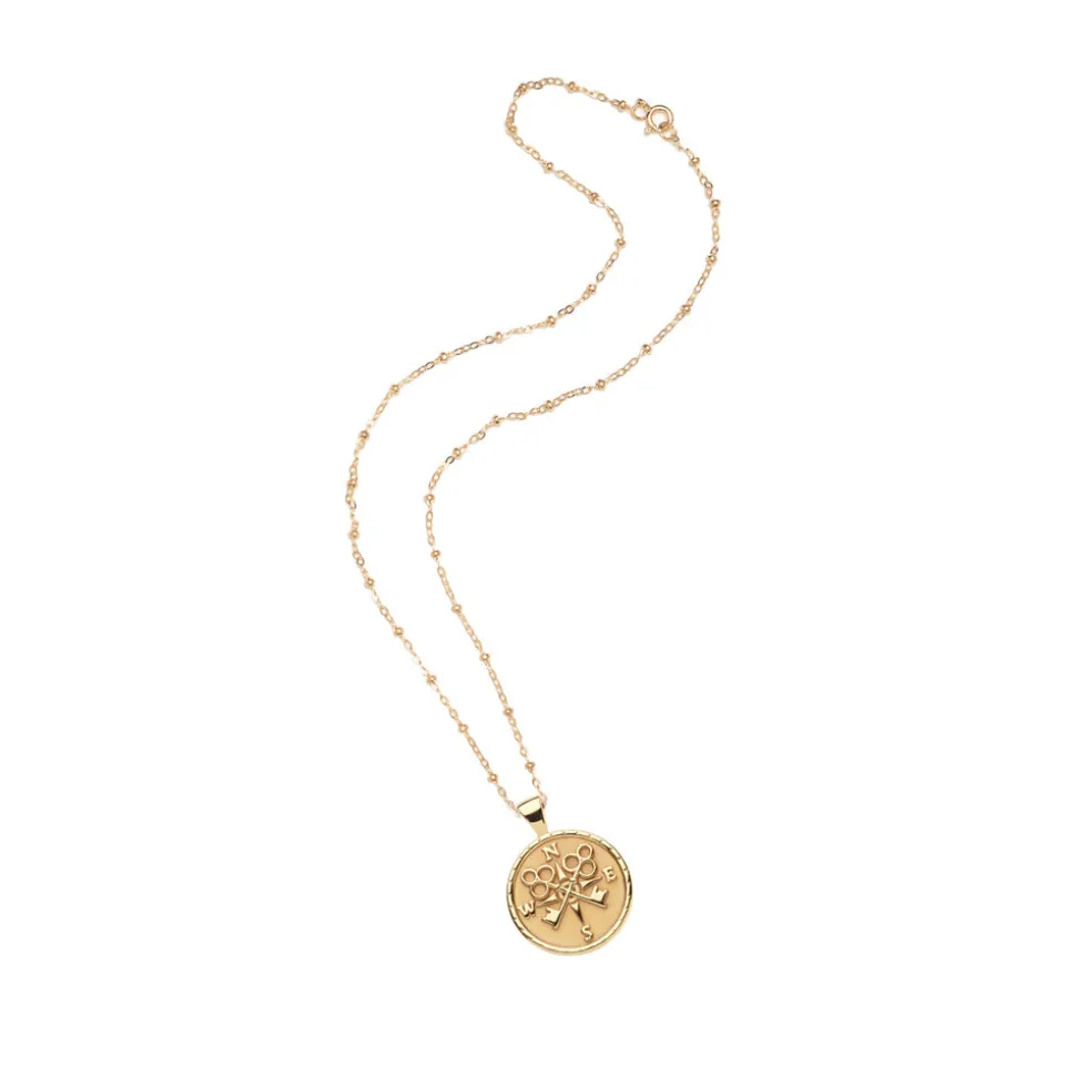 Forever JW Small Pendant Coin Necklace