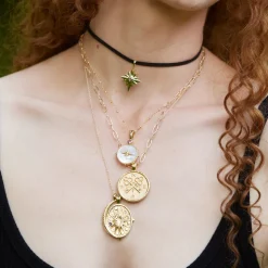 Forever Make A Wish Birthstone Star Pendant Necklace