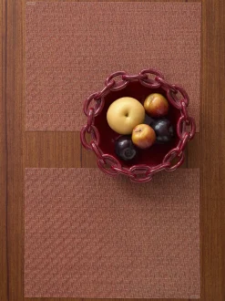 Foxtail Rectangular Placemat in Raspberry