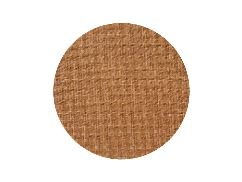 Foxtail Round Placemat in Honey