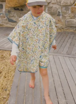 Foxy Forest Swim Poncho