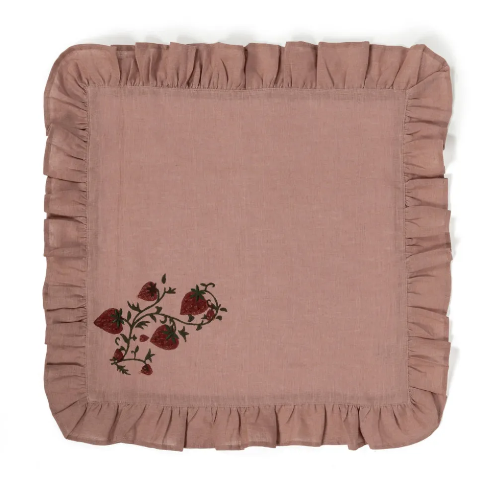 Fraises Des Bois Napkins, Set Of 4