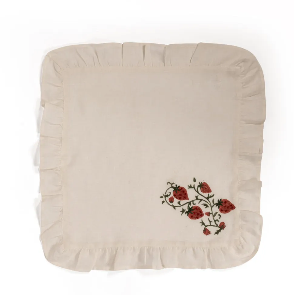 Fraises Des Bois Napkins, Set Of 4