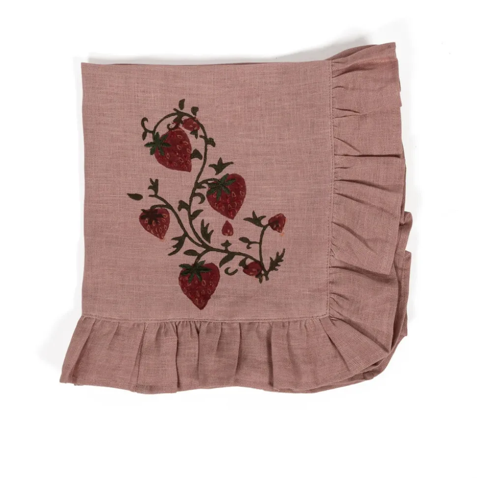 Fraises Des Bois Napkins, Set Of 4