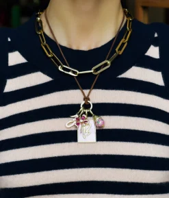 Framed Initial Charm