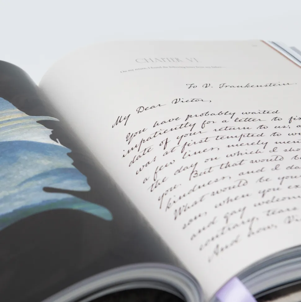 Frankenstein Art Novel