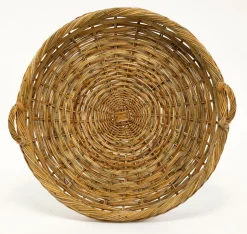 French Country Large Round Tray