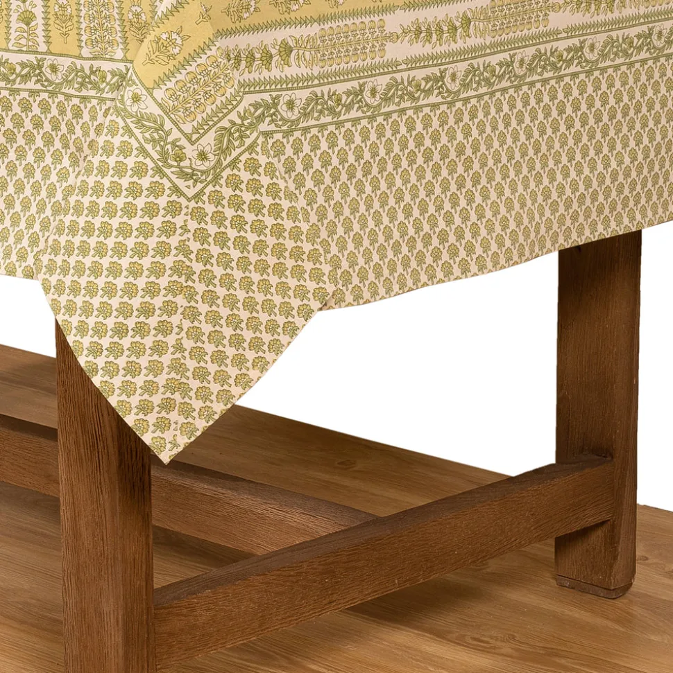 French Tablecloth Avignon Pistache