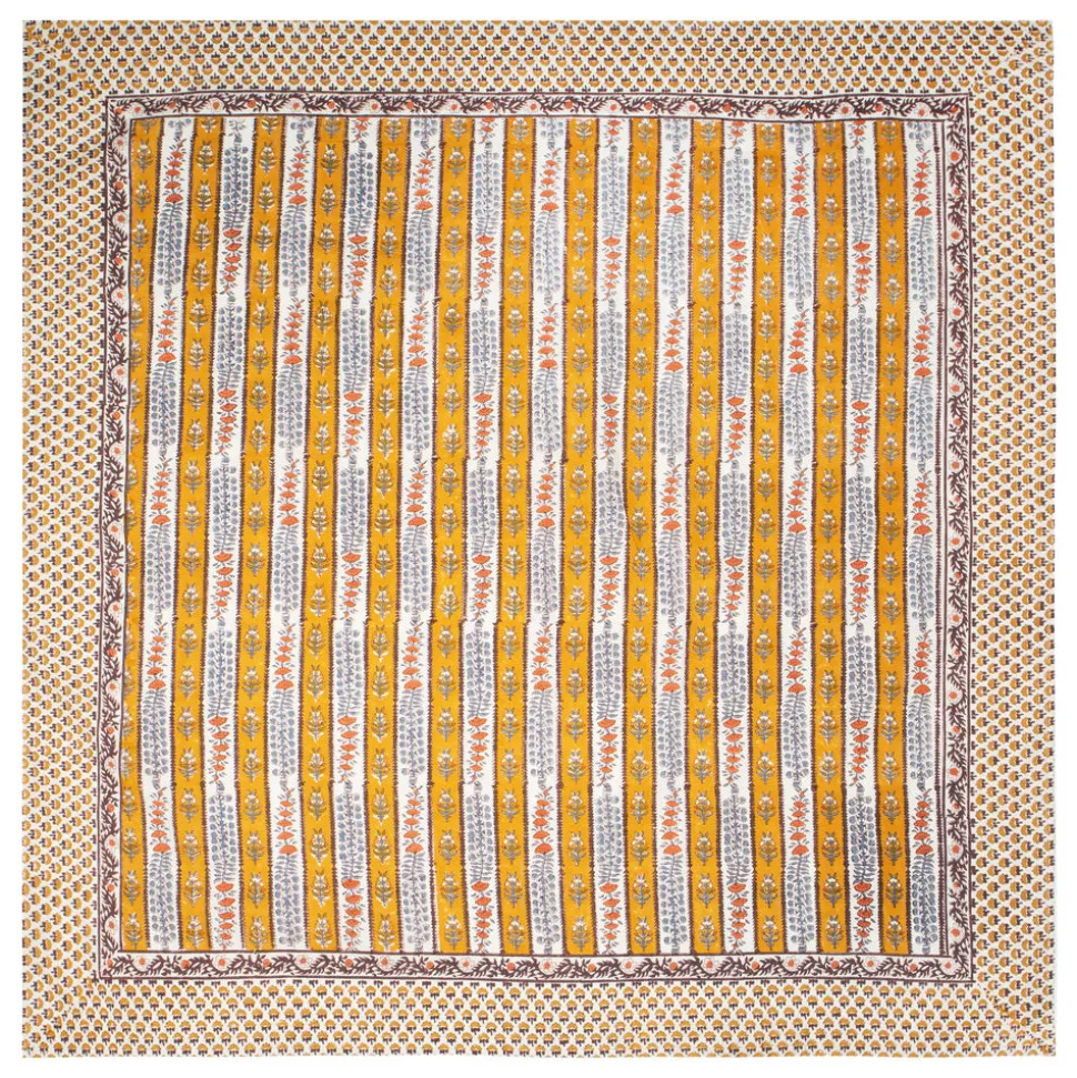 French Tablecloth Avignon Dijon & Blue