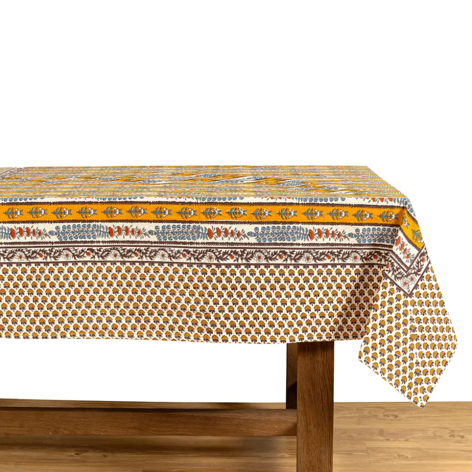 French Tablecloth Avignon Dijon & Blue