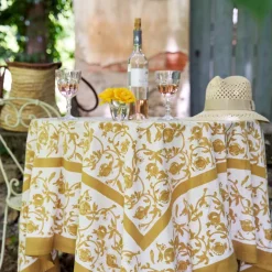 French Tablecloth Granada Mustard