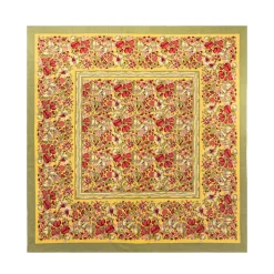 French Tablecloth Jardin Red & Green