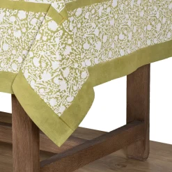 French Tablecloth Meadows Vert