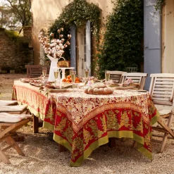 French Tablecloth Noel