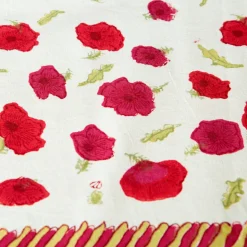 French Tablecloth Poppies