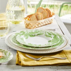 Freya Rimmed Dinner Plate