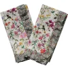 Frill Napkin Set Made With Liberty Fabric in in Linen Garden