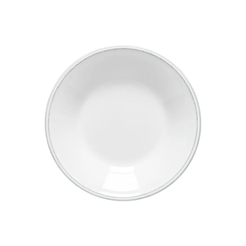Friso Collection Pasta Plates in White, Set of 6