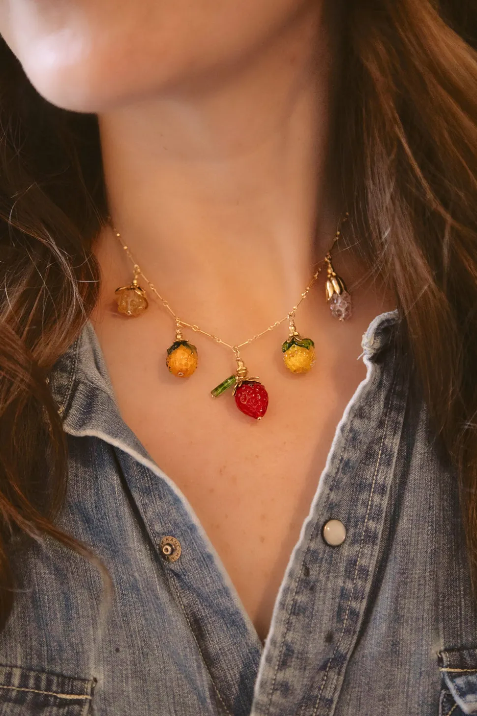 Fruit Salad Necklace
