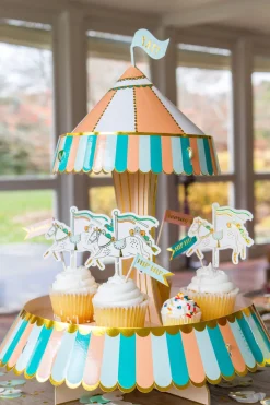 Fun Fair Carousel Cupcake Stand