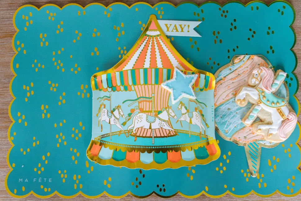 Fun Fair Carousel Plate