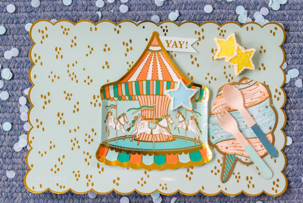 Fun Fair Carousel Plate