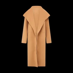 Gabriella Cashmere Coat in Camel