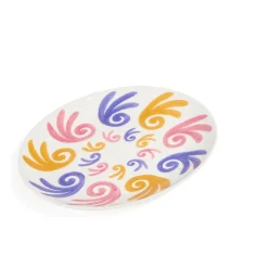 Gaia Purple & Pink Charger Plate