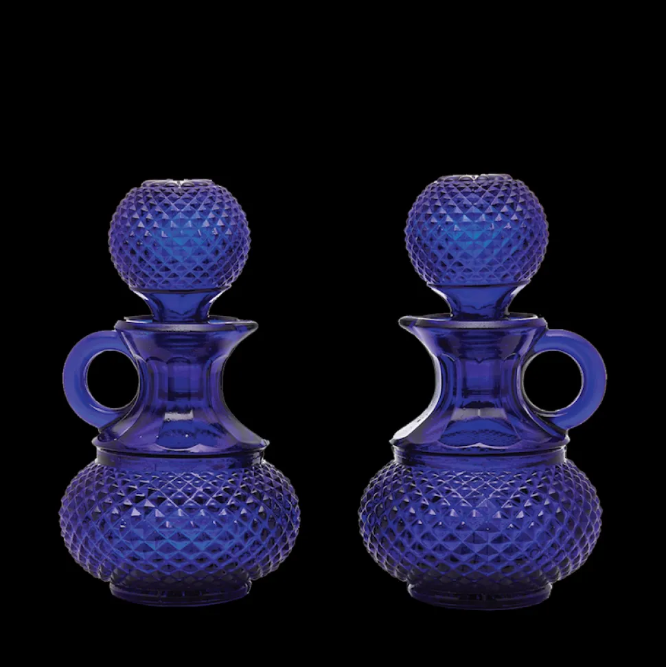 Galeano Oil and Vinegar Set in Blue