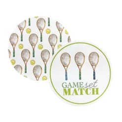 Game, Set, Match Tennis Beaded Coaster Set