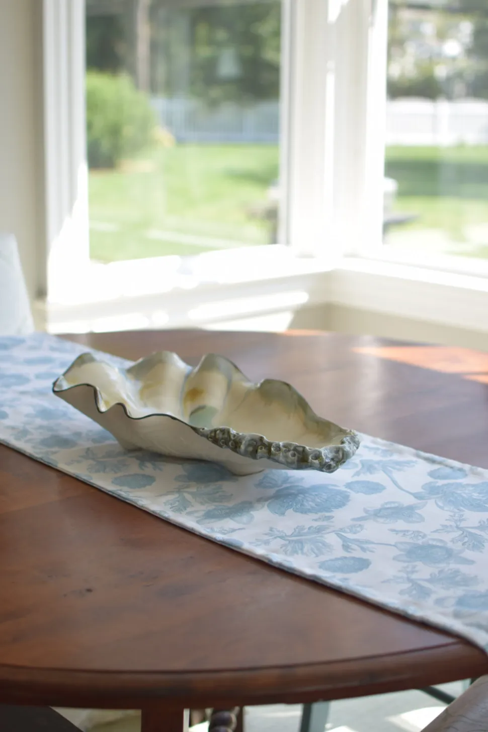 Garden Toile Table Runner