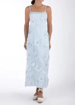 Gardenia Dress in Blue
