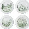 Gardens Dessert Plates, Set of 4