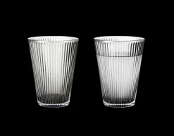 GC Nouveau Tumbler in Smoke, Set of 2