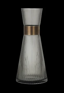 GC Nouveau Water Carafe in Smoke
